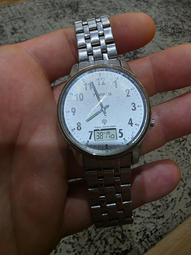 Twins funkuhr armbanduhr quarz - funkuhr,