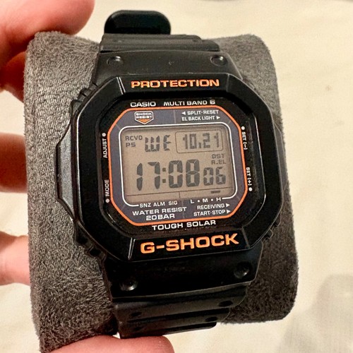 Casio shock m5610r orange - gw-m5610r,