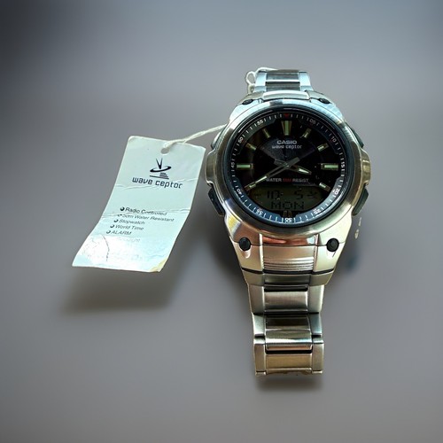 Casio wave ceptor funkuhr - wave,