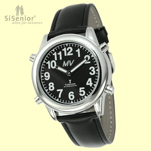 Sprechende uhr funk armbanduhr - uhr,