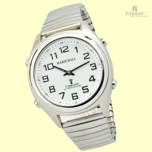 Sprechende uhr funkarmbanduhr - sprechende,