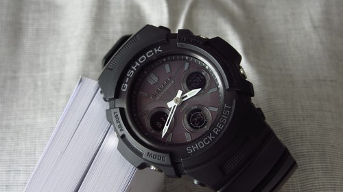 Casio shock awg m100b - casio, g-shock